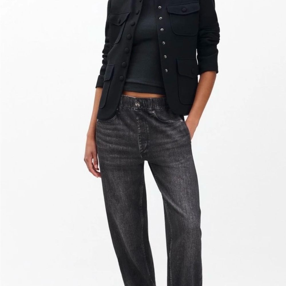 rag & bone Charcoal Gray Miramar jegging
